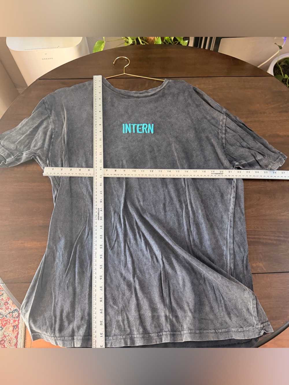 Passport Slate Blue 'INTERN' Short Sleeve Tee